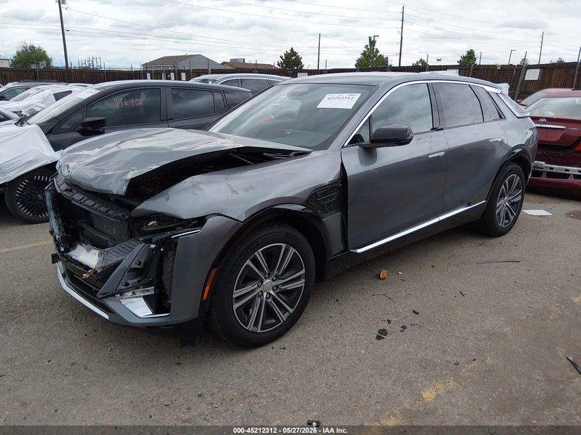 2023 Cadillac Lyriq VIN 1GYKPPRL8PZ003139 IAAI salvage auction — FRONT END, Salvage (Colorado), sold $13,400 on 2026-07-23 (photo 2)