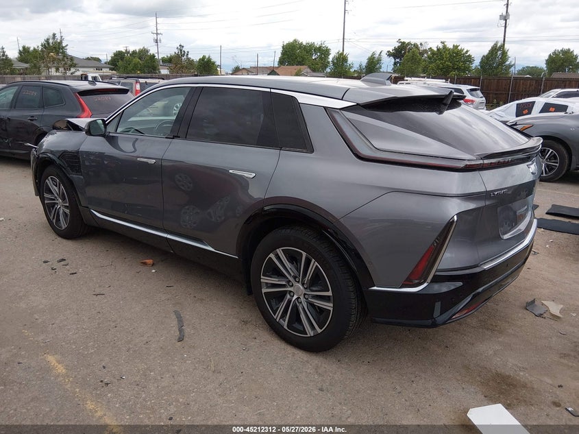 2023 Cadillac Lyriq VIN 1GYKPPRL8PZ003139 IAAI salvage auction — FRONT END, Salvage (Colorado), sold $13,400 on 2026-07-23 (photo 3)