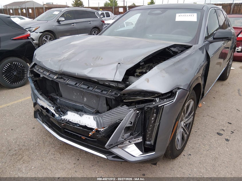 2023 Cadillac Lyriq VIN 1GYKPPRL8PZ003139 IAAI salvage auction — FRONT END, Salvage (Colorado), sold $13,400 on 2026-07-23 (photo 6)