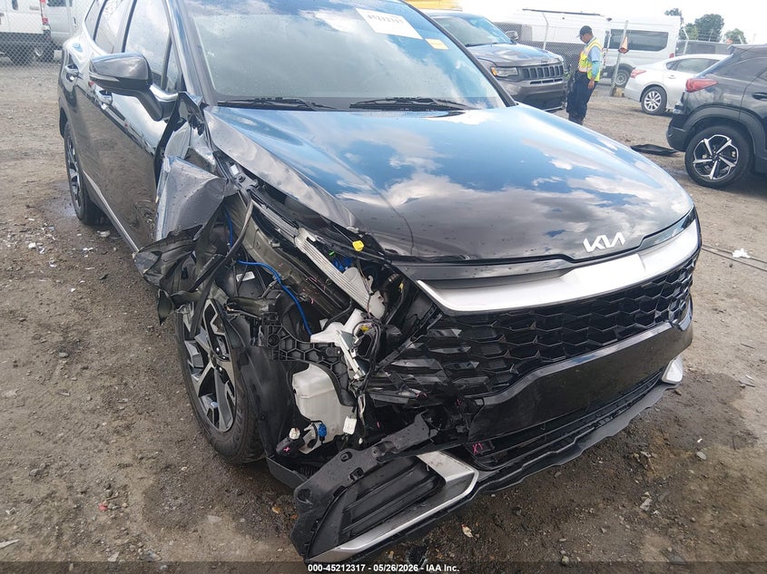 2024 Kia Sportage VIN 5XYK33DF6RG201926 IAAI salvage auction — LEFT & RIGHT, Salvage Title, sold $6,800 on 2026-07-29 (photo 6)