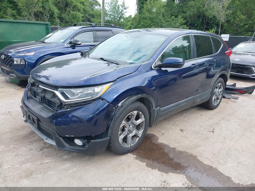 2018 Honda Cr-v VIN 7FARW2H89JE066131 IAAI salvage auction — FRONT & REAR, Salvage Title, sold $5,400 on 2026-07-05 (photo 2)