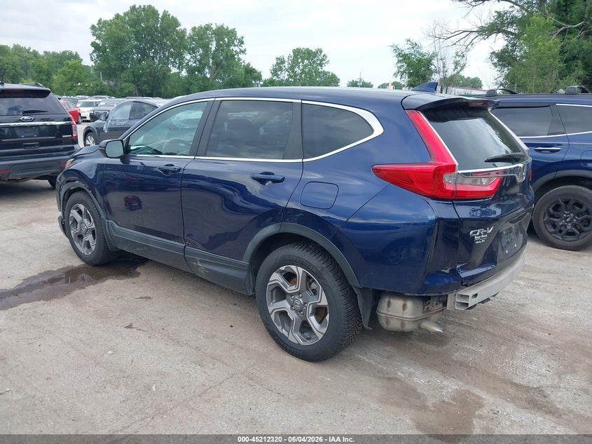 2018 Honda Cr-v VIN 7FARW2H89JE066131 IAAI salvage auction — FRONT & REAR, Salvage Title, sold $5,400 on 2026-07-05 (photo 3)