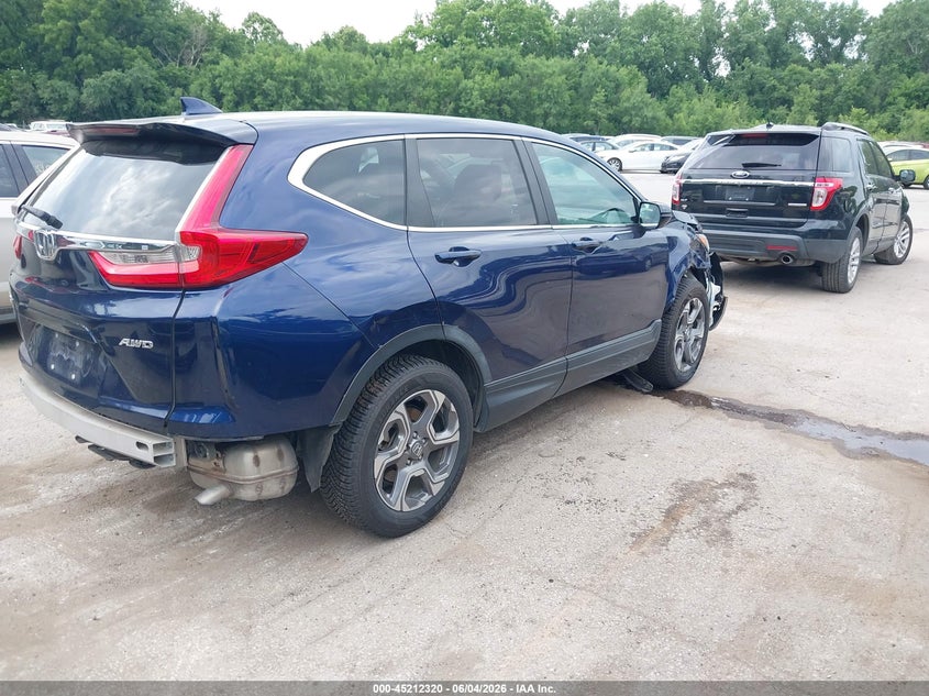2018 Honda Cr-v VIN 7FARW2H89JE066131 IAAI salvage auction — FRONT & REAR, Salvage Title, sold $5,400 on 2026-07-05 (photo 4)