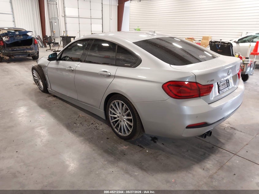 2018 BMW 4er VIN WBA4J3C59JBL04504 IAAI salvage auction — LEFT FRONT, Salvage Title, sold $5,550 on 2026-08-19 (photo 3)