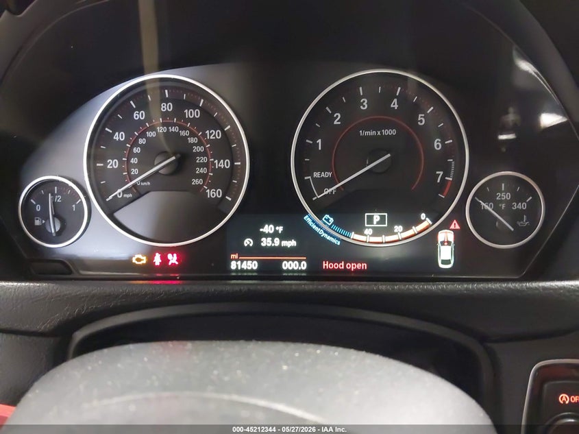 2018 BMW 4er VIN WBA4J3C59JBL04504 IAAI salvage auction — LEFT FRONT, Salvage Title, sold $5,550 on 2026-08-19 (photo 7)