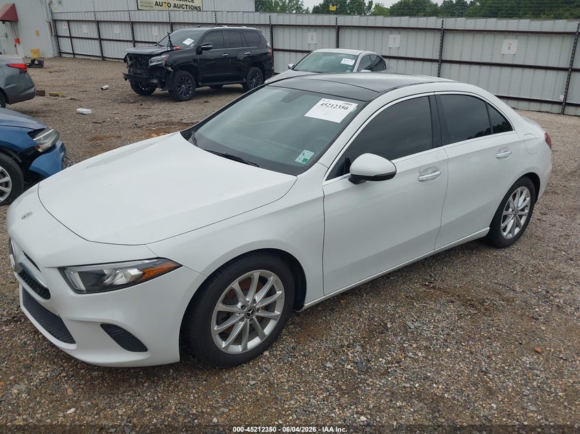 2020 Mercedes-benz A-klasse VIN WDD3G4EB6LW042321 IAAI salvage auction — ELECTRICAL, Salvage Title, sold $7,500 on 2026-07-29 (photo 2)