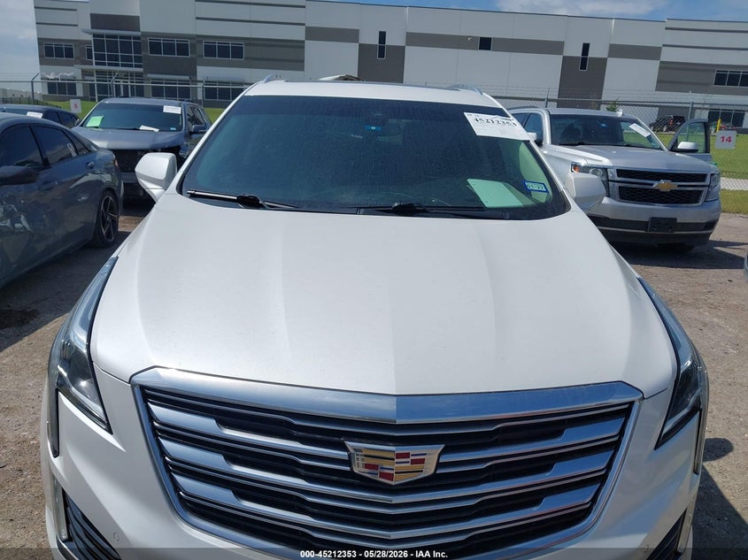 2017 Cadillac Xt5 VIN 1GYKNERS8HZ104281 IAAI salvage auction — HAIL, Salvage Title, sold $5,100 on 2026-07-28 (photo 6)