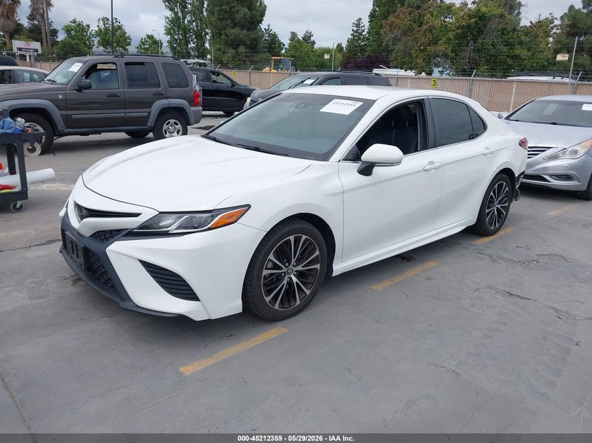 2018 Toyota Camry VIN JTNB11HK3J3003598 IAAI salvage auction — REAR END, Salvage Title, sold $6,400 on 2026-07-08 (photo 2)