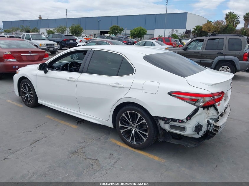 2018 Toyota Camry VIN JTNB11HK3J3003598 IAAI salvage auction — REAR END, Salvage Title, sold $6,400 on 2026-07-08 (photo 3)