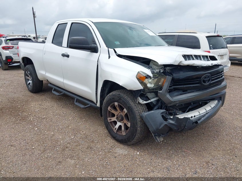 2017 Toyota Tundra VIN 5TFRM5F16HX117013 IAAI salvage auction — FRONT & REAR, Salvage Title, sold $5,400 on 2026-07-08 (photo 1)