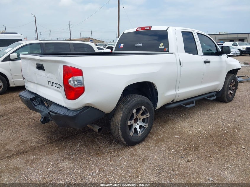 2017 Toyota Tundra VIN 5TFRM5F16HX117013 IAAI salvage auction — FRONT & REAR, Salvage Title, sold $5,400 on 2026-07-08 (photo 4)