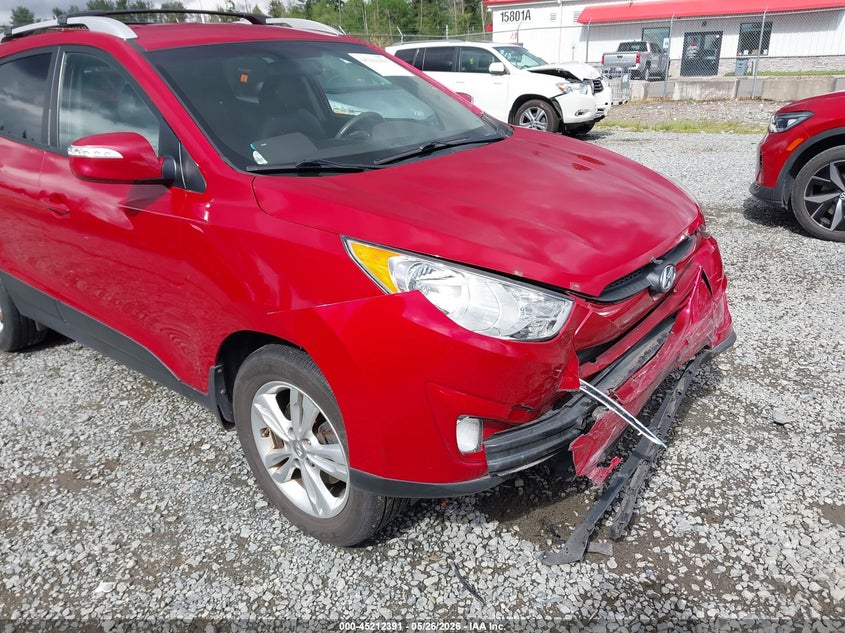 2013 Hyundai Tucson VIN KM8JUCAC7DU672750 IAAI salvage auction — FRONT END, Salvage Title, sold $1,650 on 2026-07-22 (photo 6)