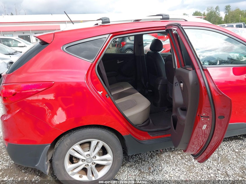 2013 Hyundai Tucson VIN KM8JUCAC7DU672750 IAAI salvage auction — FRONT END, Salvage Title, sold $1,650 on 2026-07-22 (photo 8)