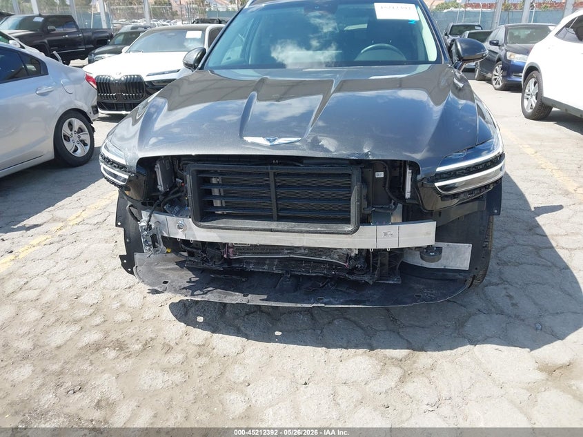 2025 Genesis Gv70 VIN KMUMADTB3SU221281 IAAI salvage auction — FRONT & REAR, Salvage Title, sold $13,550 on 2026-07-06 (photo 6)