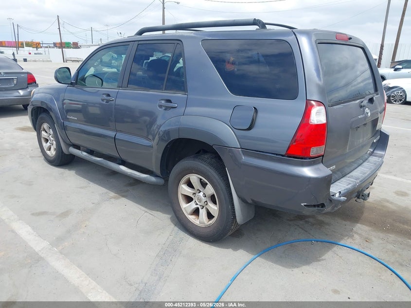2007 Toyota 4runner VIN JTEZU14R378078614 IAAI salvage auction — REAR END, Clear - Dealer Only (California), sold $2,100 on 2026-07-22 (photo 3)