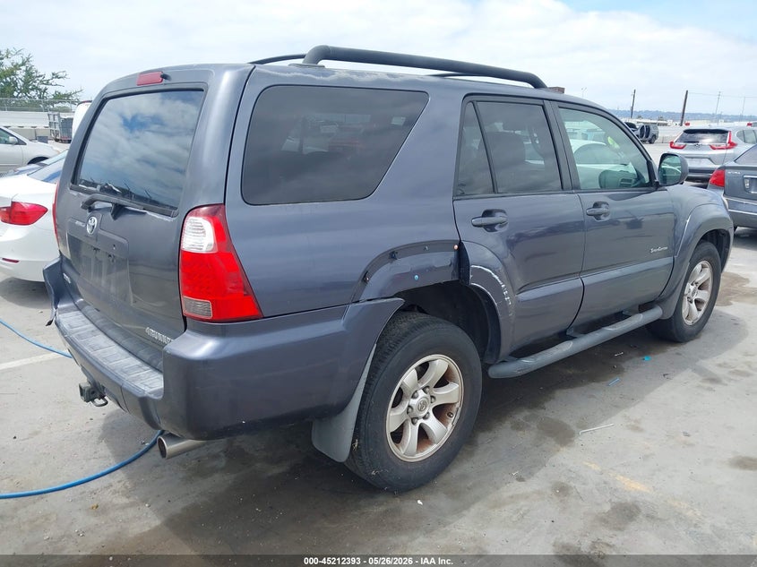 2007 Toyota 4runner VIN JTEZU14R378078614 IAAI salvage auction — REAR END, Clear - Dealer Only (California), sold $2,100 on 2026-07-22 (photo 4)
