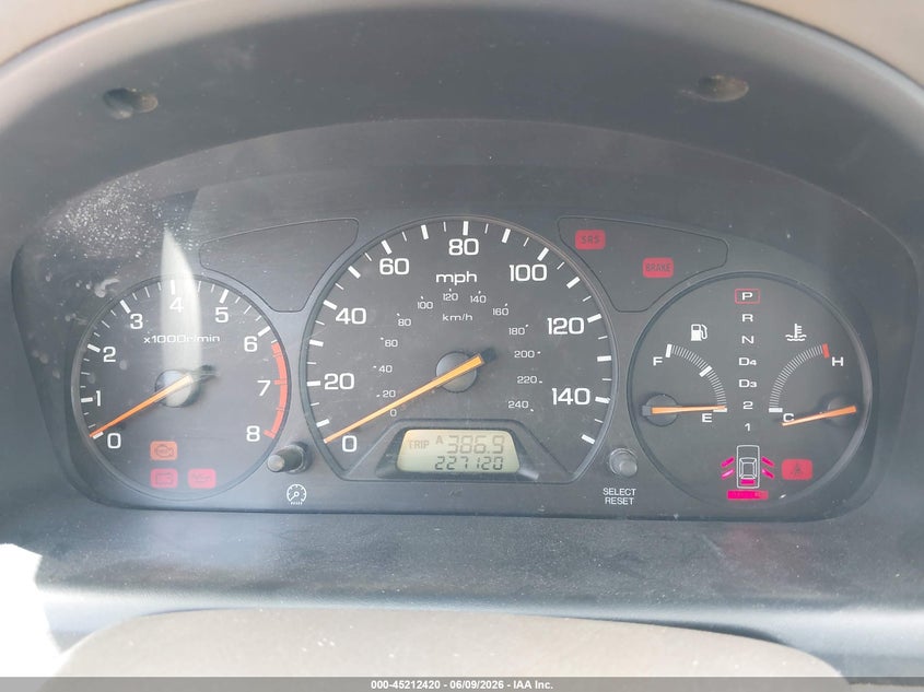 2000 Honda Accord VIN JHMCG6692YC013469 IAAI salvage auction — UNKNOWN, Salvage (Utah), sold $150 on 2026-07-13 (photo 7)