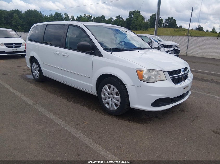 2014 Dodge Grand caravan VIN 2C4RDGBG7ER379929 IAAI salvage auction — NORMAL WEAR, Sf97 (Mississippi), sold $9,600 on 2026-07-16 (photo 1)