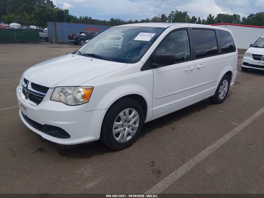 2014 Dodge Grand caravan VIN 2C4RDGBG7ER379929 IAAI salvage auction — NORMAL WEAR, Sf97 (Mississippi), sold $9,600 on 2026-07-16 (photo 2)
