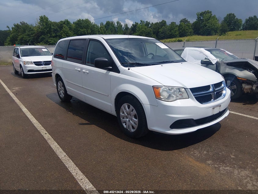 2014 Dodge Grand caravan VIN 2C4RDGBG3ER379927 IAAI salvage auction — LEFT SIDE, Sf97 (Mississippi), sold $13,050 on 2026-07-16 (photo 1)