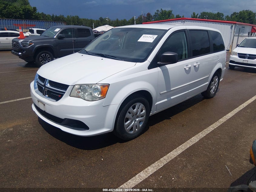 2014 Dodge Grand caravan VIN 2C4RDGBG3ER379927 IAAI salvage auction — LEFT SIDE, Sf97 (Mississippi), sold $13,050 on 2026-07-16 (photo 2)