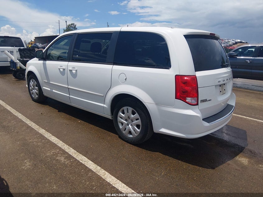 2014 Dodge Grand caravan VIN 2C4RDGBG3ER379927 IAAI salvage auction — LEFT SIDE, Sf97 (Mississippi), sold $13,050 on 2026-07-16 (photo 3)