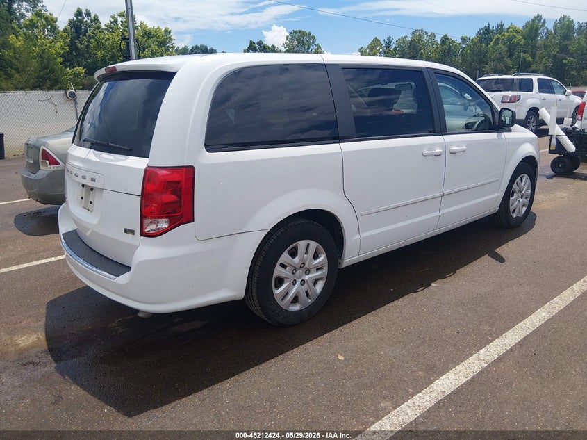 2014 Dodge Grand caravan VIN 2C4RDGBG3ER379927 IAAI salvage auction — LEFT SIDE, Sf97 (Mississippi), sold $13,050 on 2026-07-16 (photo 4)