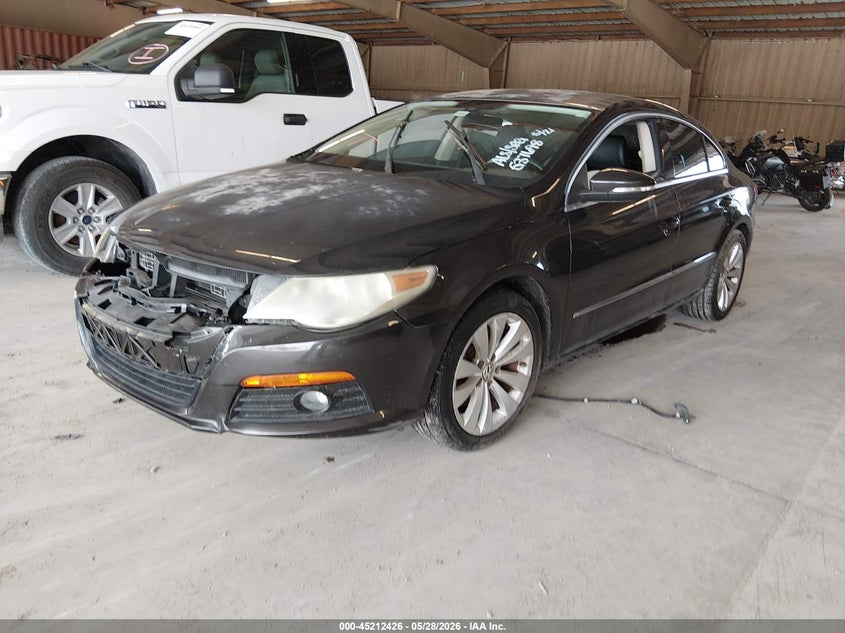 2009 Volkswagen Passat cc VIN WVWML73C09E537698 IAAI salvage auction — FRONT END, Clear (Florida), sold $300 on 2026-07-06 (photo 2)