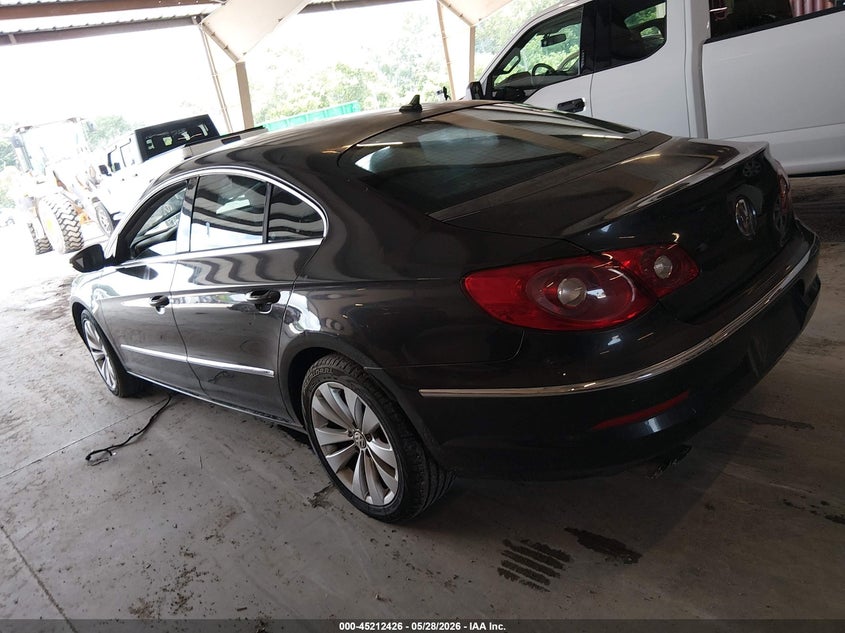 2009 Volkswagen Passat cc VIN WVWML73C09E537698 IAAI salvage auction — FRONT END, Clear (Florida), sold $300 on 2026-07-06 (photo 3)