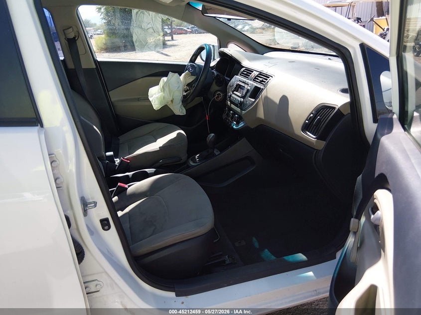 2014 Kia Rio VIN KNADM5A35E6372141 IAAI salvage auction — FRONT END, Salvage (Arizona), sold $950 on 2026-07-30 (photo 5)