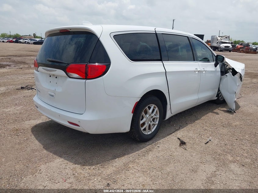 2017 Chrysler Pacifica VIN 2C4RC1DG5HR703591 IAAI salvage auction — ENGINE DAMAGE, Salvage Title, sold $850 on 2026-07-24 (photo 4)