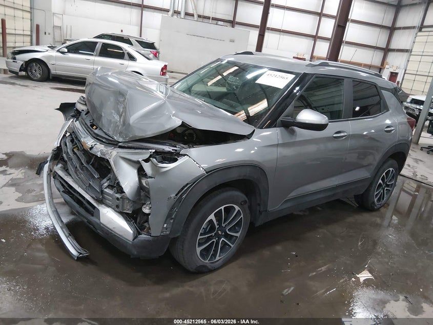 2025 Chevrolet Trailblazer VIN KL79MRSL5SB059377 IAAI salvage auction — FRONT END, Salvage (Idaho), sold $3,300 on 2026-07-08 (photo 2)