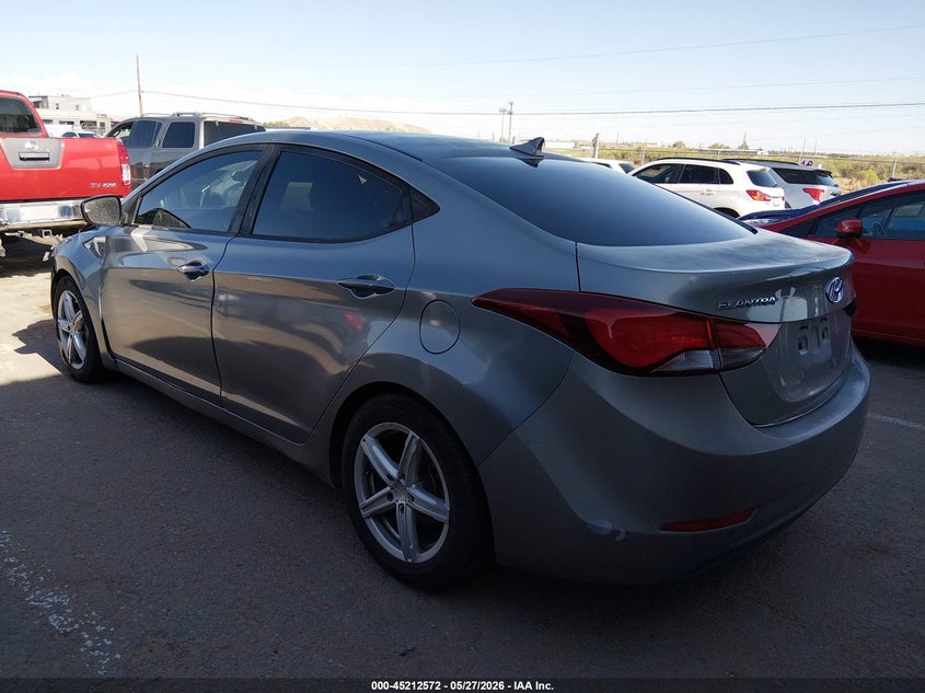 2014 Hyundai Elantra VIN KMHDH4AE4EU092009 IAAI salvage auction — FRONT END, Salvage Title, sold $750 on 2026-07-29 (photo 3)