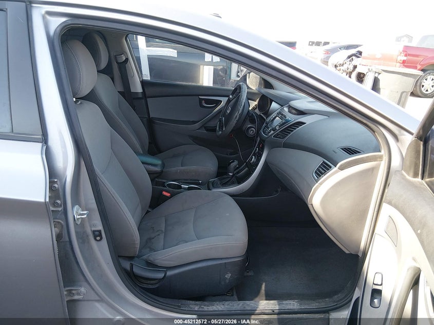 2014 Hyundai Elantra VIN KMHDH4AE4EU092009 IAAI salvage auction — FRONT END, Salvage Title, sold $750 on 2026-07-29 (photo 5)