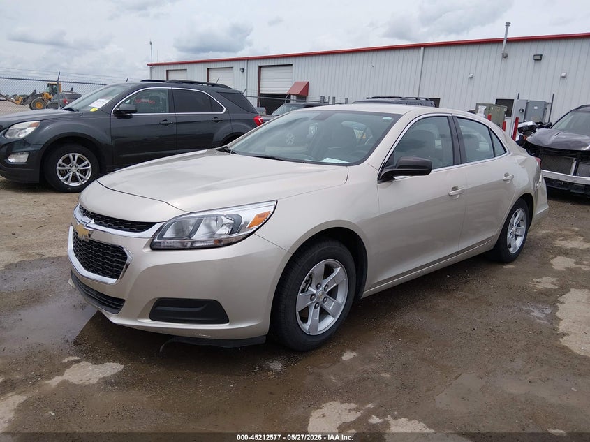 2014 Chevrolet Malibu VIN 1G11B5SL5EF132896 IAAI salvage auction — RIGHT REAR, Salvage Title, sold $2,525 on 2026-07-10 (photo 2)