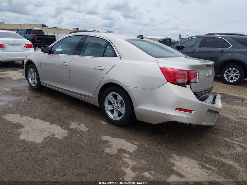 2014 Chevrolet Malibu VIN 1G11B5SL5EF132896 IAAI salvage auction — RIGHT REAR, Salvage Title, sold $2,525 on 2026-07-10 (photo 3)