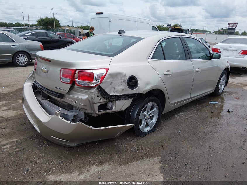 2014 Chevrolet Malibu VIN 1G11B5SL5EF132896 IAAI salvage auction — RIGHT REAR, Salvage Title, sold $2,525 on 2026-07-10 (photo 4)