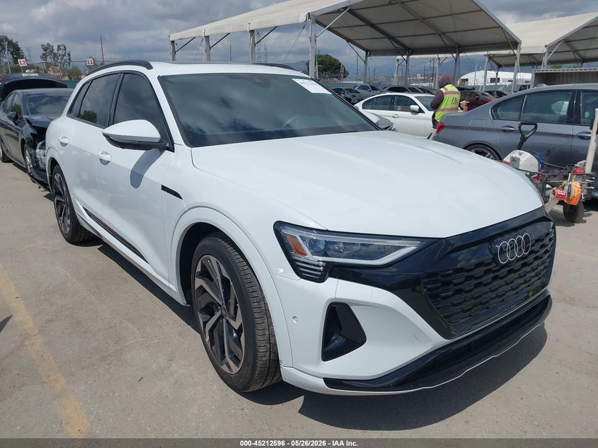 2024 Audi Q8 VIN WA15AAGE4RB061907 IAAI salvage auction — LEFT REAR, Salvage Title, sold $25,500 on 2026-07-23 (photo 1)