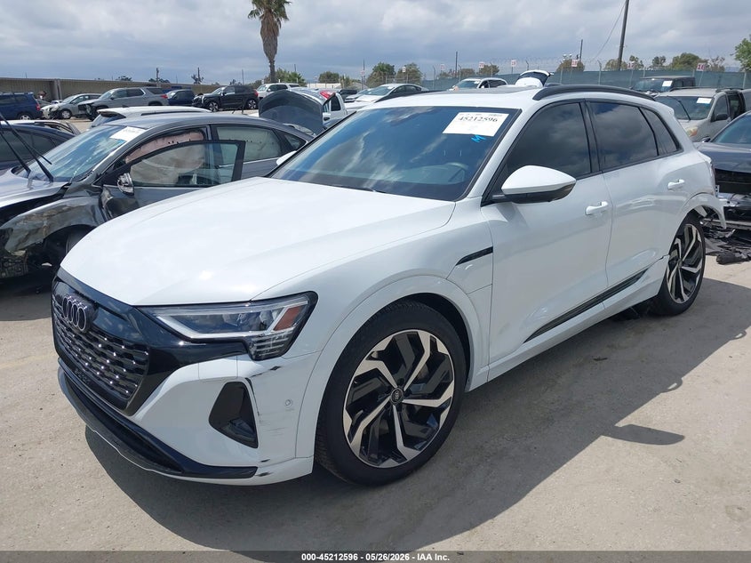 2024 Audi Q8 VIN WA15AAGE4RB061907 IAAI salvage auction — LEFT REAR, Salvage Title, sold $25,500 on 2026-07-23 (photo 2)