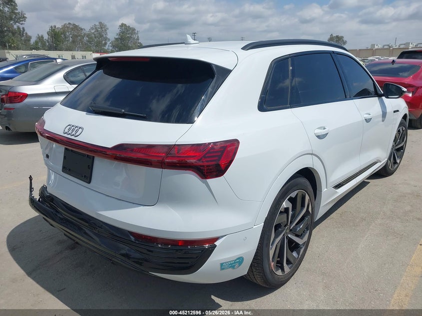 2024 Audi Q8 VIN WA15AAGE4RB061907 IAAI salvage auction — LEFT REAR, Salvage Title, sold $25,500 on 2026-07-23 (photo 4)