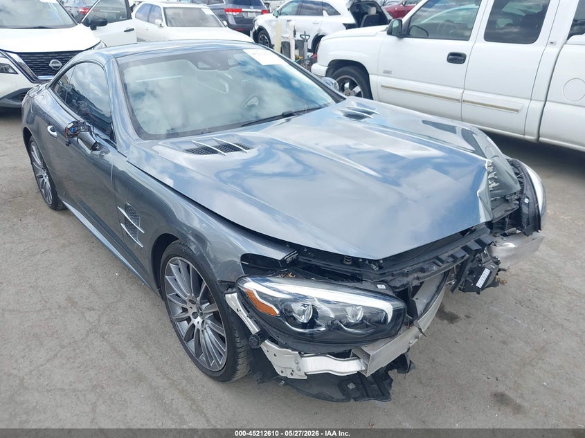 2020 Mercedes-benz Sl-klasse VIN WDDJK6GA7LF059604 IAAI salvage auction — FRONT END, Salvage Title, sold $15,000 on 2026-07-06 (photo 1)
