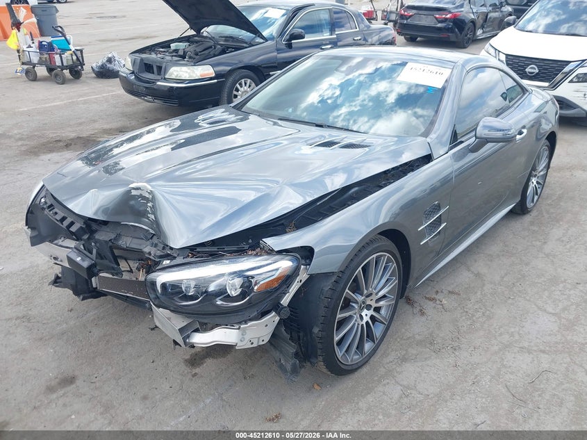 2020 Mercedes-benz Sl-klasse VIN WDDJK6GA7LF059604 IAAI salvage auction — FRONT END, Salvage Title, sold $15,000 on 2026-07-06 (photo 2)