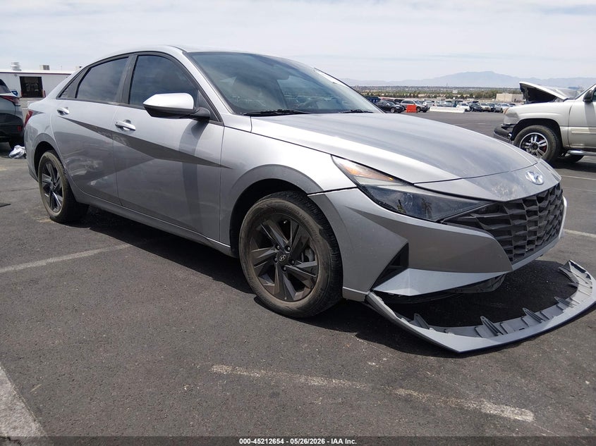 2023 Hyundai Elantra VIN 5NPLM4AGXPH089061 IAAI salvage auction — FRONT END, Salvage Title, sold $3,050 on 2026-07-15 (photo 1)