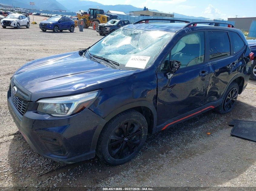 2020 Subaru Forester VIN JF2SKALC2LH477373 IAAI salvage auction — ROLLOVER, Salvage Title, sold $1,750 on 2026-07-22 (photo 2)