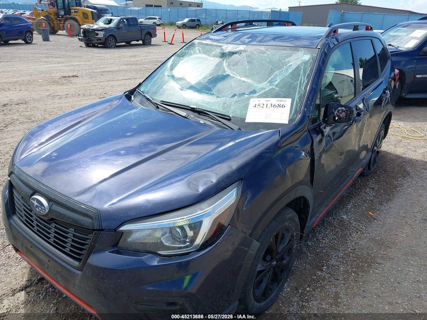 2020 Subaru Forester VIN JF2SKALC2LH477373 IAAI salvage auction — ROLLOVER, Salvage Title, sold $1,750 on 2026-07-22 (photo 6)