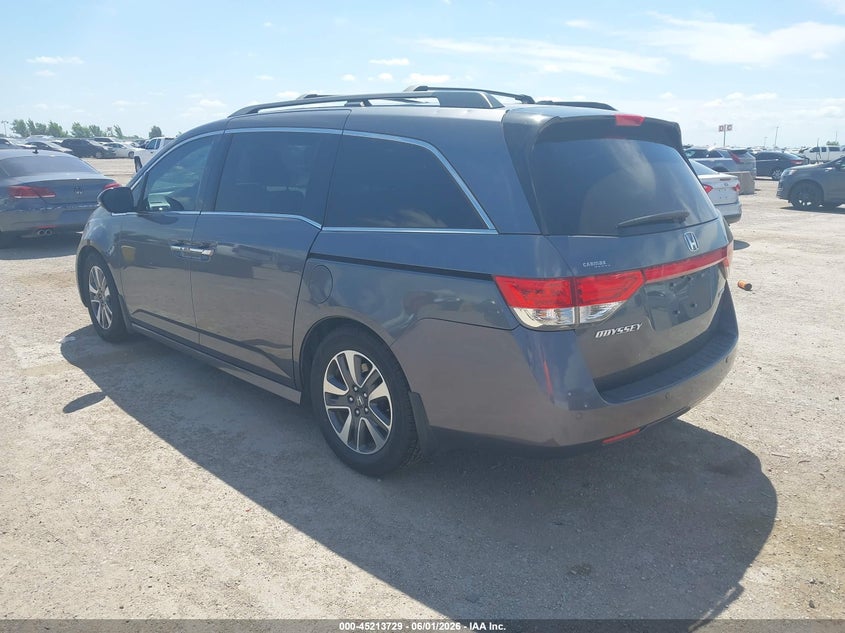 2016 Honda Odyssey VIN 5FNRL5H9XGB088839 IAAI salvage auction — HAIL, Original (Texas), sold $7,250 on 2026-07-29 (photo 3)