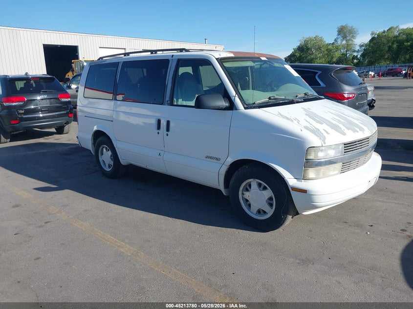 1997 Chevrolet Astro VIN 1GNDM19W5VB141622 IAAI salvage auction — NORMAL WEAR, Clear (Utah), sold $250 on 2026-07-09 (photo 1)