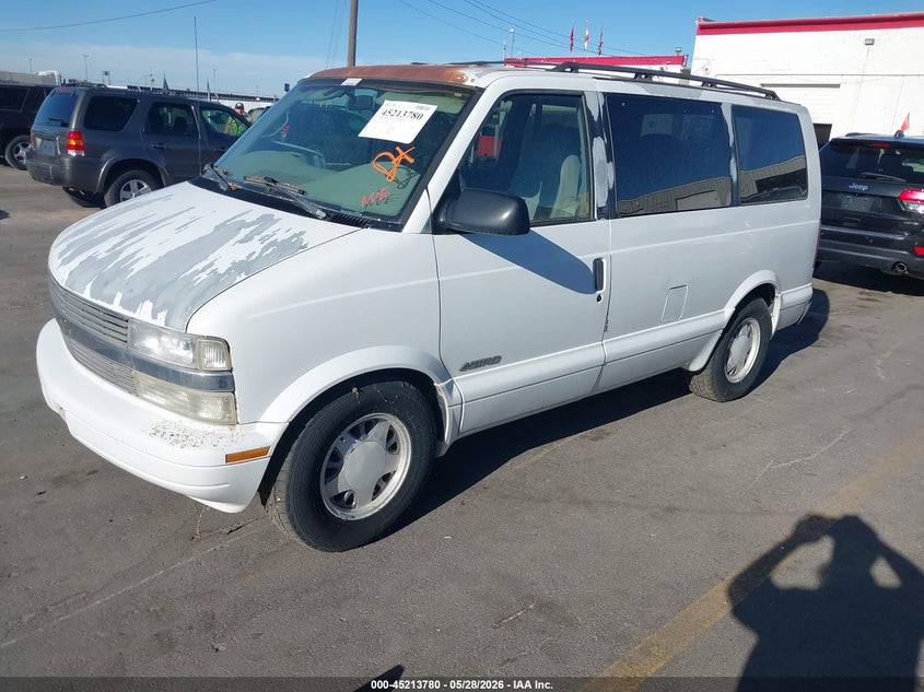 1997 Chevrolet Astro VIN 1GNDM19W5VB141622 IAAI salvage auction — NORMAL WEAR, Clear (Utah), sold $250 on 2026-07-09 (photo 2)