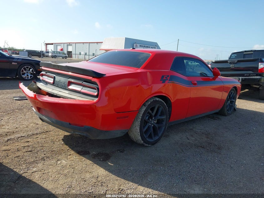 2021 Dodge Challenger VIN 2C3CDZBT9MH623684 IAAI salvage auction — LEFT REAR, Salvage Title, sold $7,900 on 2026-08-22 (photo 4)