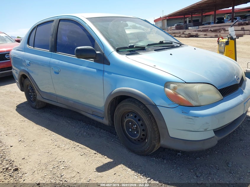 2002 Toyota Echo VIN JTDBT123320203383 IAAI salvage auction — NORMAL WEAR, Clear-Dealer Only (Arizona), sold $650 on 2026-07-14 (photo 1)